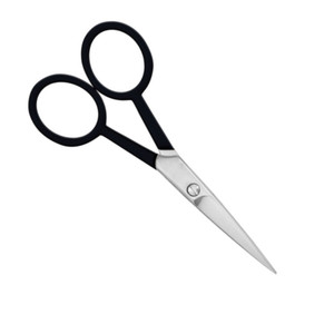 Tijeras de manicura con logotipo personalizado de alta calidad, hoja recta efectiva con punta afilada para el cuidado de las uñas, instrumento de belleza de acero inoxidable - Product Image 2