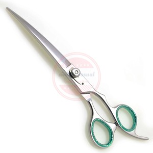 ชุดกรรไกรกรูมมิ่งสุนัข กรรไกรกรูมมิ่งสุนัข กรรไกรตัดผม กรรไกรกรูมมิ่งสัตว์เลี้ยงบางตรงโค้ง - Product Image 3