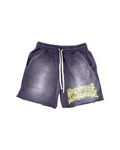 À la mode élégant personnalisé solide couleur unie sérigraphié Design bleu couleur deux pièces ensembles sans manches t-shirts et shorts hommes - Product Image 6