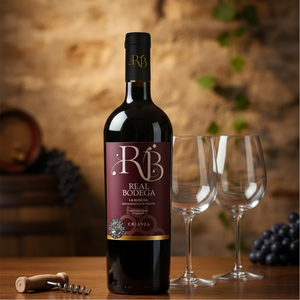 Real Bodega - Crianza | Tempranillo & Cabernet Sauvignon 13-13,5% Vol Alcohol 750ml | D.O. Castilla La Mancha, Spain - Product Image 4