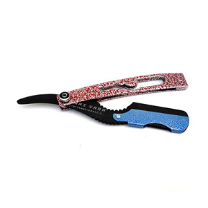 Rasoir droit professionnel pour barbier, coupe de cheveux et rasage, toilettage traditionnel pour hommes, expérience classique de barbier - Product Image 1