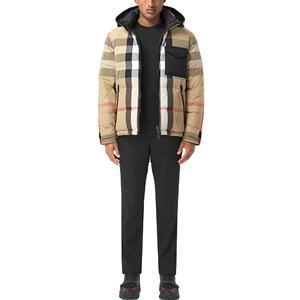 Veste polaire réversible en laine oversize imprimée Sherpa duveteuse pour hommes hiver 100% personnalisée OEM - Product Image 1