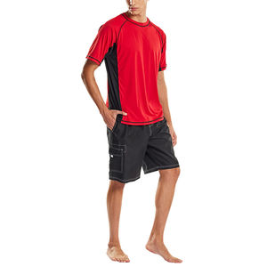 Haute qualité personnaliser Logo Mma Rashguards Grappling Nogi Rashguards à manches courtes Bjj Mma Rash Guard - Product Image 2