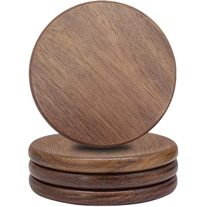 Sous-verres en bois de Noël pour la table, classiques, écologiques, anti-déversement, vaisselle de luxe pour les meilleures ventes - Product Image 1