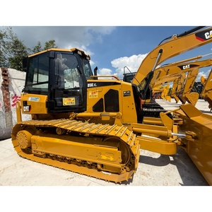 Bulldozer Caterpillar D5K XL d'occasion, jaune, équipement de construction lourd en bon état - Product Image 5