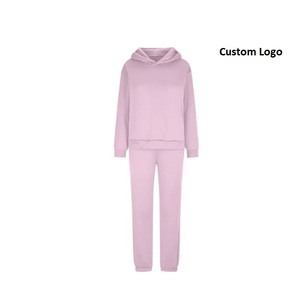 Prix de gros Ensemble de sweats à capuche pour femmes 2024 Costume Slim Fit Deux pièces Vêtements de sport à capuche Sweats à capuche pour femmes Survêtement Exportation de BD - Product Image 5
