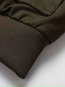 Nouvelle veste bomber tendance la plus populaire pour hommes, veste bomber chaude d'hiver, élégante, classique, slim, décontractée, disponible pour hommes - Product Image 3