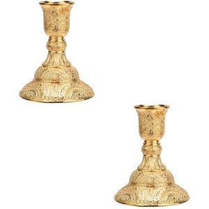 Portavelas de latón antiguo hecho a mano con detalles étnicos tradicionales para una decoración clásica del hogar y un ambiente espiritual - Product Image 5