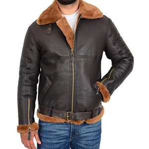 Veste en cuir de vachette respirante et légère pour homme, en peau de mouton, décontractée, écologique, avec logo frontal, haute qualité, prix avantageux - Product Image 1