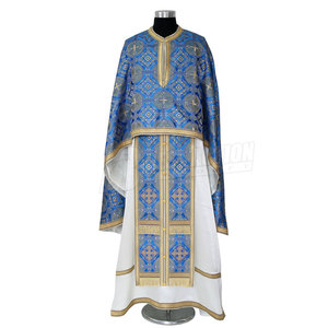 เสื้อคลุมปักลายมืออาชีพ ผ้าฝ้าย แขนยาว ยาวถึงข้อเท้า ทรงตรง ระบายอากาศได้ดี สำหรับทุกเพศ  รับผลิตตามแบบ (OEM) - Product Image 3