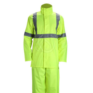 Traje de Seguridad Impermeable de Alta Visibilidad Reflectante ANSI Clase 2, Fabricante Pakistaní, Logotipo Personalizado de Alta Calidad para el Trabajo - Product Image 2