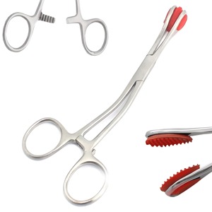 Fórceps de agarre de lengua joven de acero inoxidable de alta calidad, instrumento de sujeción de lengua Dental para Manual de cirugía oral maxilofacial - Product Image 3