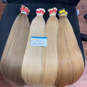 Venta al por Mayor de Cabello Thanh An P8, Cabello Virgen Vietnamita 100% Natural, Cabello Liso con Encaje, Trama Doble a Máquina, Todos los Colores, Extensiones - Product Image 1