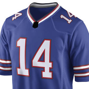 Vente en gros de maillots de football américain imprimés avec logo personnalisé, maillots de football américain en polyester de haute qualité - Product Image 5