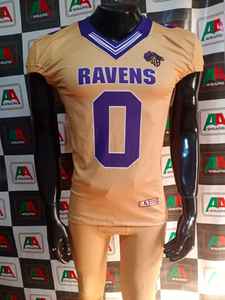 Maillot de football américain parent fan maillot de sublimation broderie sergé grande taille soutien personnalisé respirant usine réel - Product Image 5