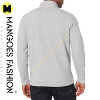 Chaqueta de Invierno de Alta Calidad, Personalizada, Duradera, con Cierre de 1/4, de Algodón/Fibra de Bambú, Transpirable, Talla Grande, con Capucha, sin Varillas, para Hombre