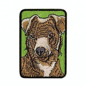 Patchs brodés de fleurs en 3D avec logo personnalisé, presse à repasser à coudre pour animaux mignons, vêtements pour enfants principalement en tissu - Product Image 3