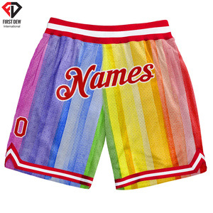 Pantalones cortos de baloncesto para hombre, bordado con logotipo personalizado, alta calidad, paquistaní, la mejor calidad - Product Image 5