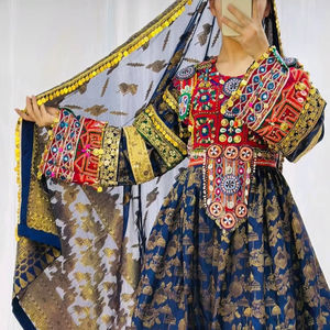 100% vestidos Kuchi afganos de alta calidad al por mayor vestido Kuchi afgano tradicional de alta calidad a granel - Product Image 1