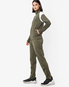 Ensemble de survêtement d'hiver pour femme de haute qualité, deux pièces, doublure polaire, antibactérien, respirant, écologique, grande taille, livraison rapide - Product Image 2
