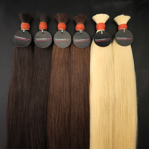 HAIR CENTURY ต่อผมแท้ 100% เรมี่ เวียดนาม ดับเบิ้ลดรอว์น วีฟท์ ผมหยิก ผมตรง ต่อผมฮานอย สำหรับส่งออกจำนวนมาก - Product Image 3