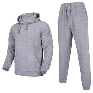 Ensemble de survêtement décontracté deux pièces pour homme, respirant, avec logo personnalisé, couleurs unies, qualité supérieure, collection 2025 – Vente en gros - Product Image 3