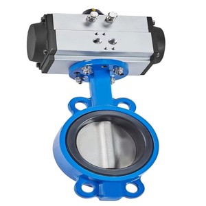 Válvula de Mariposa Neumática de Hierro Fundido PN16 con Disco de Acero Inoxidable para Agua y Productos Químicos, Personalización OEM para la Industria Petroquímica, Directo de Fábrica - Product Image 5