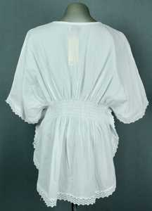 เดรสคาฟตันผ้าฝ้าย100% ปักลายแคชเมียร์แบบลำลองสำหรับปาร์ตี้ฤดูร้อนพิมพ์ลายแต่งพู่ซักได้สำหรับฤดูใบไม้ผลิและฤดูร้อน - Product Image 3