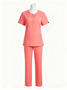 Fashion Workwear Stylish Women Hospital Uniform Nurse <b>Scrub</b> <b>Set</b> Hospital <b>Scrubs</b> Uniform Medical <b>Sets</b> In Exclusive Designs - Product Image 3