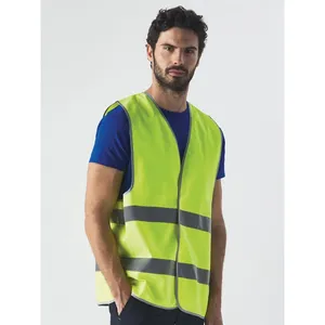 Chaleco de Alta Visibilidad Personalizado Blink con Pegatinas Reflectantes y Luces para Uso Promocional - Product Image 3