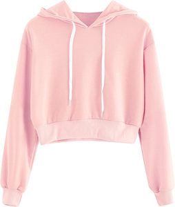 เสื้อฮู้ดครอปแขนยาวทรงคลาสสิกสุดฮิตปี 2024 บุซับในอย่างดี คุณภาพสูง ผลิตตามสั่ง ผ้าฟลีซถัก ปักลายด้วยเทคนิคพิเศษ สำหรับฤดูหนาว - Product Image 4