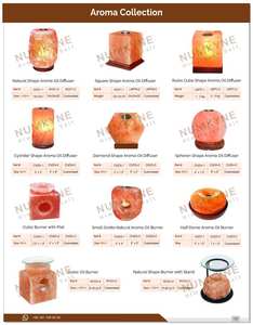 Diffuseur d'huiles essentielles en sel de l'Himalaya NUMKYNE, forme naturelle, aromathérapie et lumière de guérison |   Spa, Bien-être & Fournitures OEM - Product Image 6