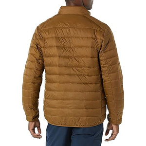 Blouson Bomber d'Hiver Léger en Polyester Personnalisé 2025 pour Hommes – Capuche en Toile de Haute Qualité, Logo Personnalisé OEM, Respirant et Coupe-Vent - Product Image 2
