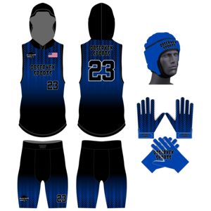 Uniforme de Flag Football Totalmente Personalizado y Transpirable |   Añade el Nombre del Equipo, Nombres y Números de los Jugadores, Absorbe la Humedad y Secado Rápido - Product Image 2