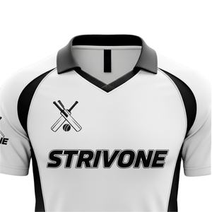 OEM ODM ชุดกีฬาออกแบบได้ตามต้องการเซ็ตเสื้อทีมคริกเก็ตผ้าโพลีเอสเตอร์แห้งเร็วระบายอากาศได้ดีใส่ได้ตามต้องการ - Product Image 3