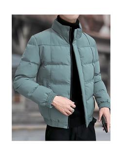 Luxury <b>Men's</b> Hooded Puffer <b>Jacket</b> Warm Quilted Breathable Windproof <b>Lightweight</b> Insulated Coat <b>for</b> Outdoor Adventures Winter - Product Image 6