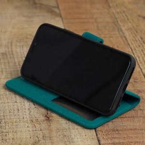 Cartera Larga de Cuero Vacuno Genuino para Mujer, Estilo Vintage, Duradera, Portátil, Gran Capacidad, para Móvil, Venta Caliente de Fábrica - Product Image 4