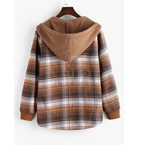 Sweat-shirts en flanelle douce et chaude, coupe décontractée, pour le style urbain, les activités de plein air et le quotidien. - Product Image 2