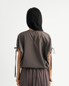 Camiseta de Manga Corta para Mujer, 100% Algodón, Bordada, Cuello Redondo, Color Sólido, Estilo Casual, Transpirable y de Secado Rápido, Alta Calidad - Product Image 2