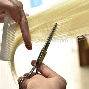 Ciseaux pour éclaircir et texturiser les cheveux, en acier inoxydable, outils de coupe de cheveux de salon, ciseaux de texturation pour barbier - Product Image 5