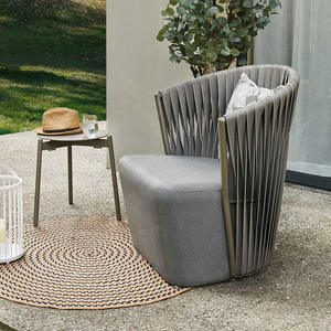 Meubles de loisirs en osier et meubles de jardin en rotin Ensemble de canapés d'extérieur en aluminium pour patio - Product Image 5