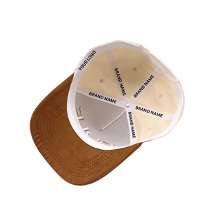 Breathable 2-Tone Performance Golf Hat 5-Panel Moisture-Wicking Baseball <b>Cap</b> With Custom 3D Embroidery Logo Snapback Closure OEM - Product Image 4