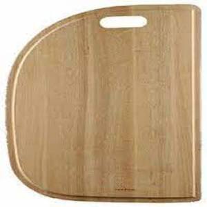 Planche à découper ronde de bonne qualité en bois naturel poli, accessoires de cuisine pour la maison, l'hôtel, le restaurant QAMAR OVERSEAS - Product Image 4