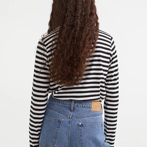 Personnalisé Hiver Hauts Pull Sweat Vintage Impression Coton Plain Femmes Sweat Automne Mode Ras Du Cou Sweat - Product Image 4