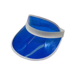 Gorras de visera personalizadas con logo impreso, gorras de verano promocionales de plástico con visera transparente para hombres y mujeres - Product Image 5