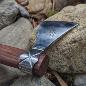 Mammen Hachette Magnifiquement Fabriquée Poignée En Bois De Rose Accessoire De Qualité Industrielle Cadeau Parfait pour Les Campeurs - Product Image 3