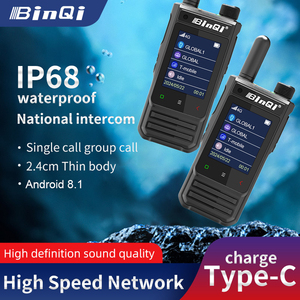 BinQi BQ-F10A <strong>Android</strong> Handheld Wireless Intercom With 4G LTE Global GPS Compatible POC For Radio Walkie Talkie 5000km Range IP - Product Image 2