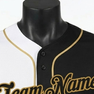 Camiseta de béisbol para hombre de poliéster 100% sublimable de alta calidad al por mayor, nuevo diseño, uniforme de equipo para adultos - Product Image 3