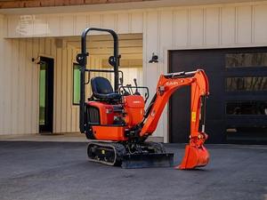 Mini-excavatrice U55-4 Kubota originale allemande d'occasion à vendre Machines de construction de 1 tonne avec moteur-pompe - Product Image 2