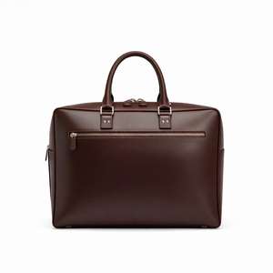 Genuine Leather Garment Cover Bag for Coats and Suits Executive Travel and Storage <b>Case</b> - Product Image 1
